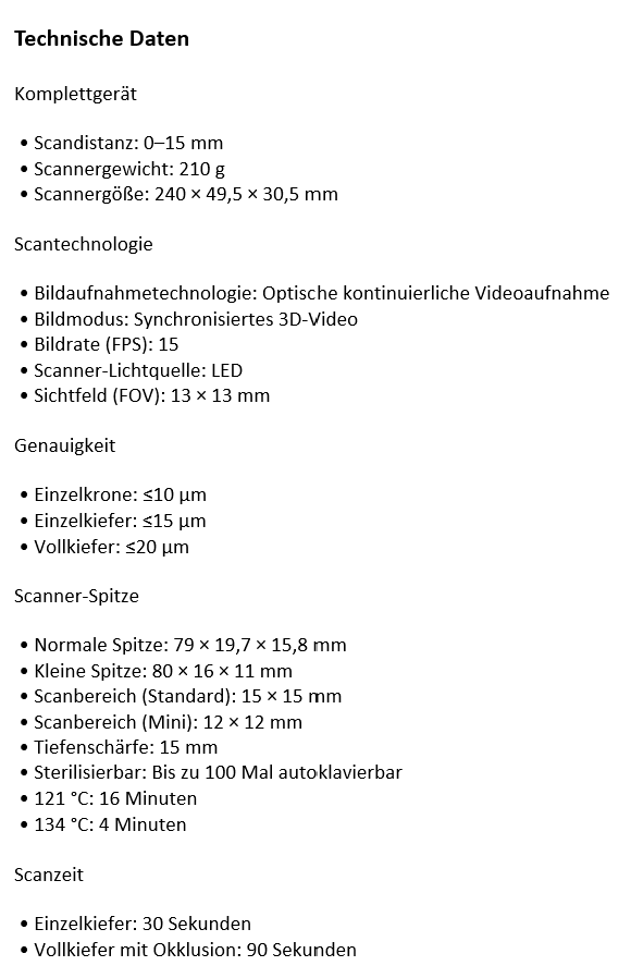 S3 Intraoral Scanner