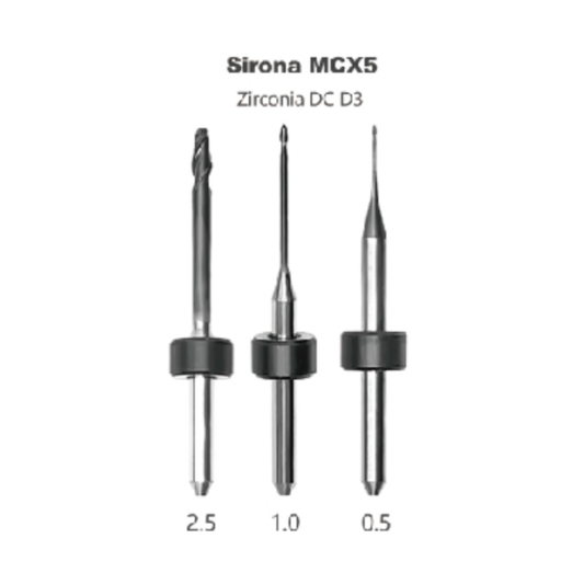 Sirona MCX5 Zirconia DC D3